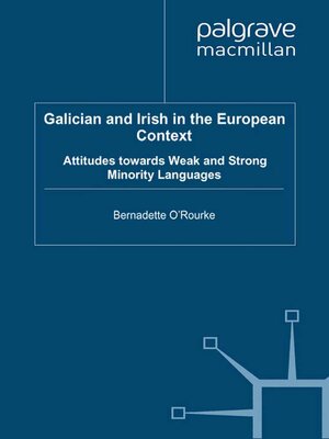 cover image of Galician and Irish in the European Context